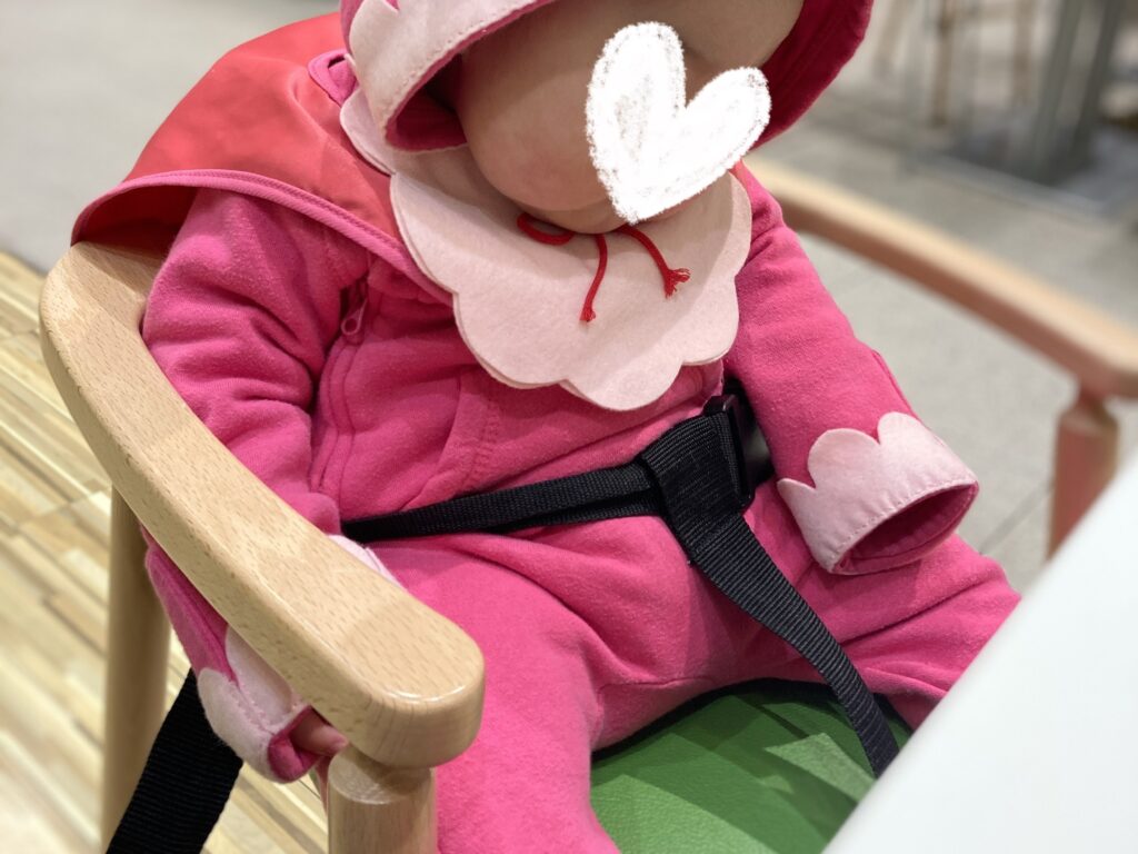 アンパンマンミュージアムお食事椅子