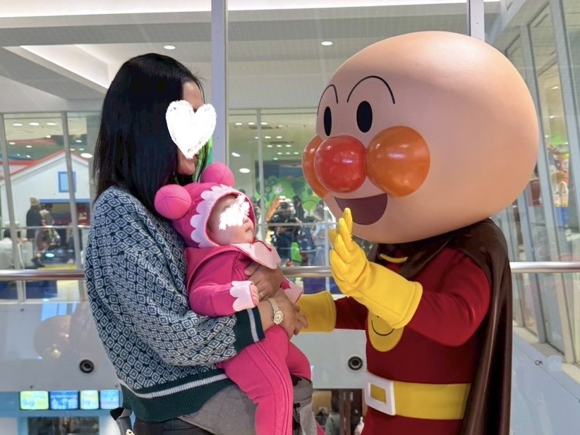 アンパンマンミュージアム　グリーティングの様子