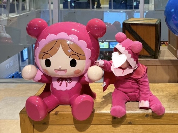 0歳6ヶ月で行ったアンパンマンミュージアムの様子
