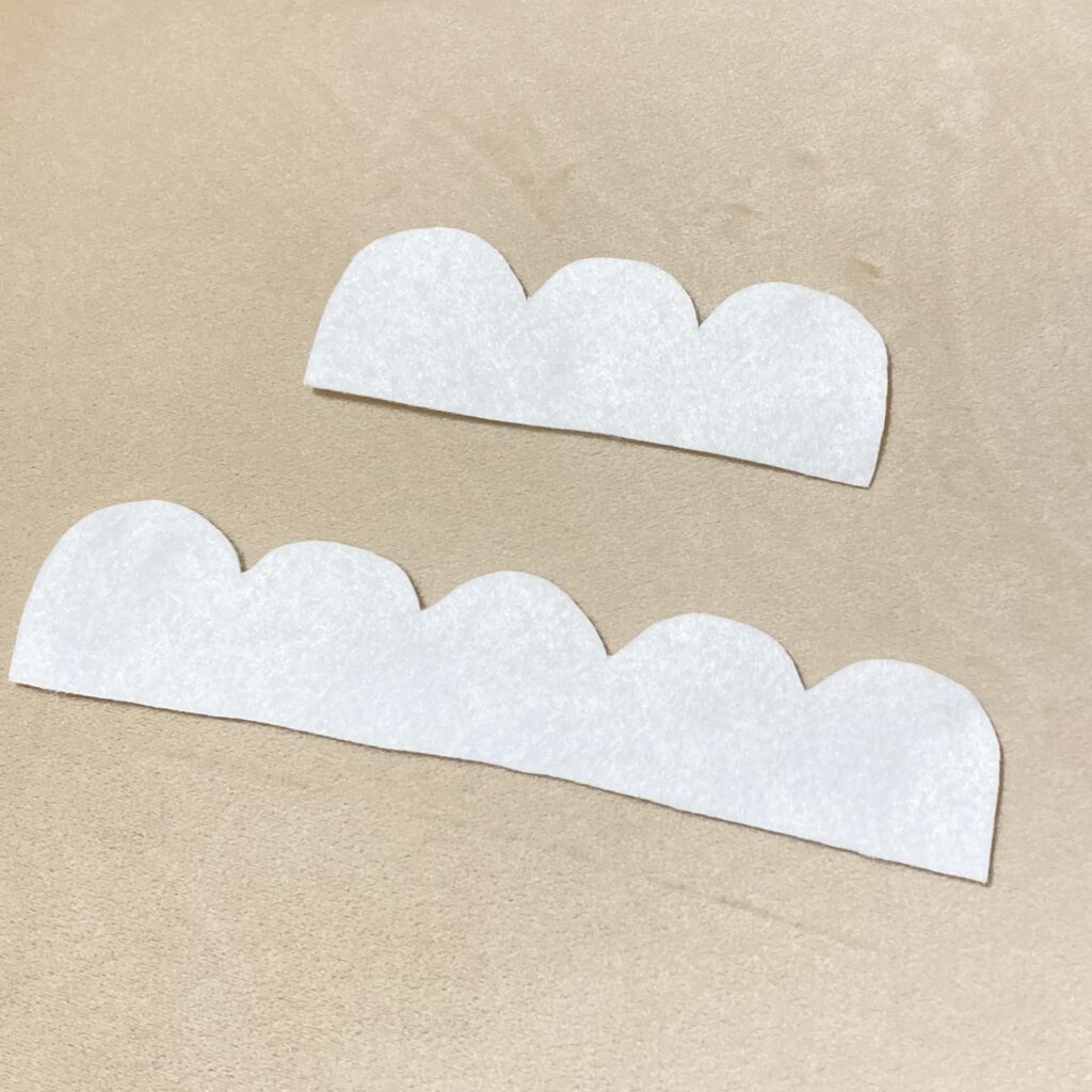 赤ちゃんまんのフリルパーツ