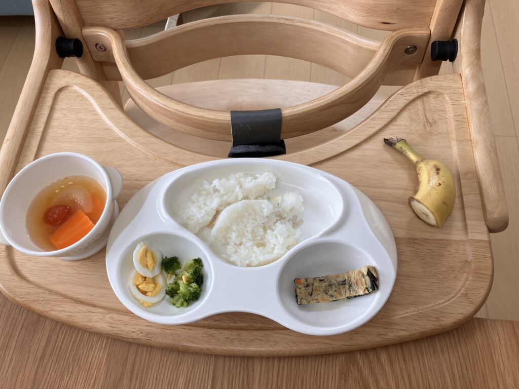 生後10ヶ月頃の離乳食プレート