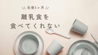 生後5ヶ月の離乳食体験談｜食べない娘と試行錯誤した記録